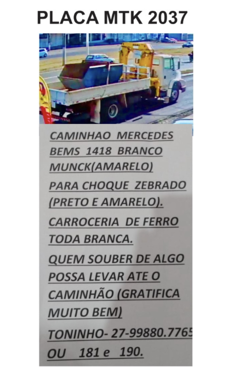 Veículo Roubado